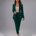 Women's Clothing Women's New Fashion Button Slim Lapel Cardigan Temperament Suit Jacket Suit_ecoleips.com