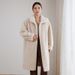 girl 2025 Autumn New Style Turn-down Collar Long High-end Eco-friendly Fur Fashion Casual Elegant Trendy Women's Coat Winter_ecoleips.com