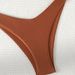 Women's Sexy High Leg Bikini Set European And American Style Solid Color Two Piece Swimsuit With Straps And Halter Neck 2024_ecoleips.com