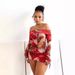D8670 Spring Summer New Women's Casual Printed Long Sleeve Personality Split Skirt Set_ecoleips.com