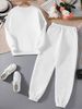 Women's Hooded Sweatshirt & Wide-Leg Pants Set - Oversized Casual Pullover Tracksuit In Black/Gray (S-XXL)_ecoleips.com