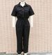Summer Women's Short-Sleeved Slim Waist Fashion Workwear Jumpsuit_ecoleips.com