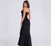SDM193 Women's Elegant Crocodile Print Strapless Faux Two-Piece Bodycon Dress Sexy Party Wear_ecoleips.com