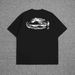 Alcatraz Graphic Print T-Shirt, Crew Neck Short Sleeve Cotton Tee, Fashion Streetwear Top, Trendy Casual Shirt For Daily & Party Outfit_ecoleips.com