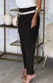 Women's Clothing Autumn New Leisure Solid Color Irregular Slim Casual Pants Women_ecoleips.com