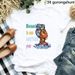 Cross-border Supply Of Vintage White Printed Girls' Short-sleeve T-shirts For Women Wholesale_ecoleips.com