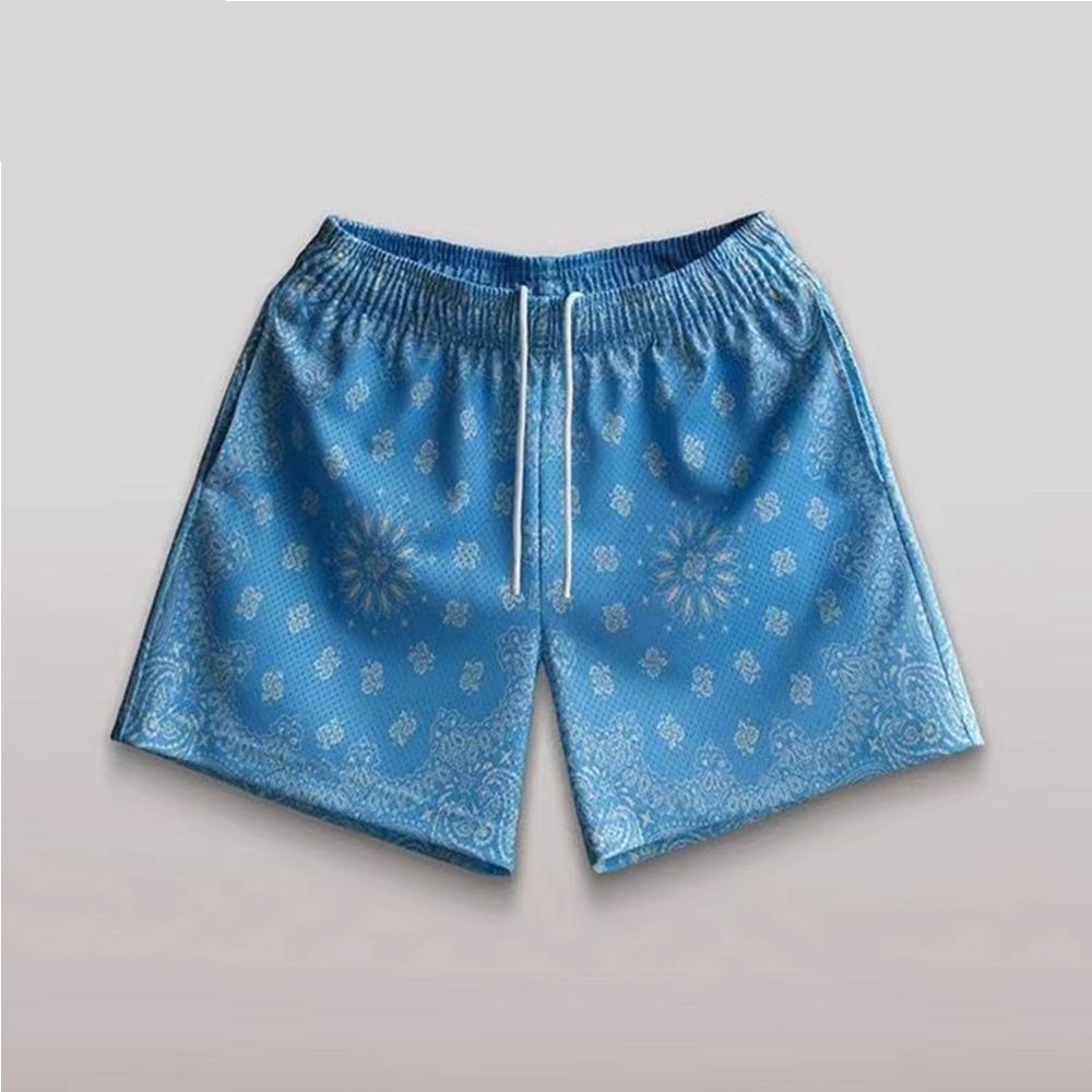 Men Women American Basketball Sports Shorts Breathable Casual Fitness Trendy Beach Pants_ecoleips.com