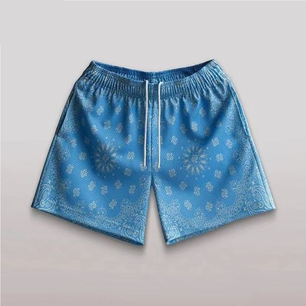 Men Women American Basketball Sports Shorts Breathable Casual Fitness Trendy Beach Pants_ecoleips.com