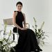 Women's Clothing Elegant Style Hepburn Evening Gown Halter Neck Backless Design Small Fishtail Train For Birthday Parties Ceremonies Emcees Party Wear_ecoleips.com