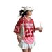 American Streetwear Baseball Tee – Women’s Oversized Short/Long Sleeve Graphic T-Shirt (Summer Casual, S-6XL)_ecoleips.com