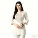 Women's Print Tops Loose Fit Three Quarter Sleeve T-Shirts New Southeast Asian Market Style Regular Size_ecoleips.com