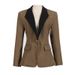 2025s Fashionable Sophisticated Jacket For Women In The Spring Autumn Of 2025, With Elegant Temperament And A One Button_ecoleips.com