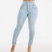 European And American Cross-border High-waisted Elastic Washable Butt-lifting Jeans For Women, Casual Pants Wholesale_ecoleips.com