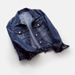 Spring And Autumn Denim Jacket, Women's Short Style, Slim Fit, Simple, Versatile Jacket, Washed Cardigan, Single Breasted Long Sleeved Top, Trendy_ecoleips.com