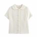 New Lapel Temperament Single-breasted Versatile Knitted Sweater Top_ecoleips.com