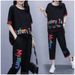 Women's Clothing Plus Size Summer Two Piece Set Casual Stylish Fit And Flare Dresses For Women_ecoleips.com