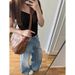 American Wide Jeans Women's Autumn And Winter New Item Plus Size Fat MM Loose Slimming Straight Leg Long Pants_ecoleips.com