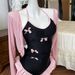 Hot Spring Two Piece Swimsuit Wholesale Triangle Slimming Bow Design Sun Protection Cute And Sweet Beach Vacation One Piece Women's Clothing_ecoleips.com