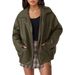 Women's Oversized Biker Jacket Faux Leather Coat Long Sleeve Motorcycle Outerwear For Fall Winter Fashion_ecoleips.com