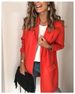 2025s 2025 Popular Autumn And Winter New Item Solid Color Long Sleeved Pocket Casual Suit Jacket Women's Clothing_ecoleips.com