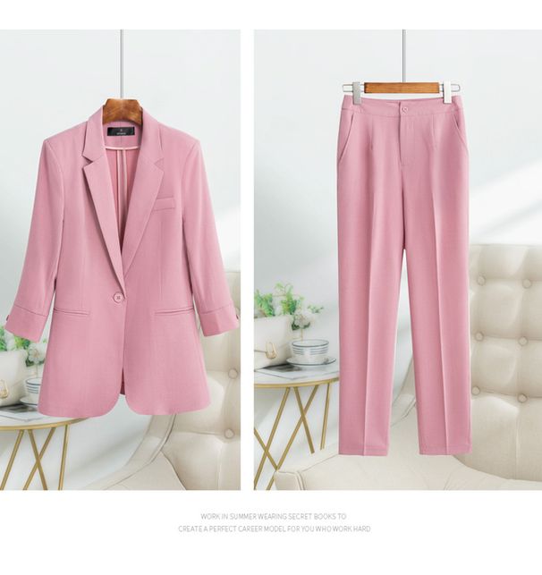 Women's Clothing small professional suit temperament suit summer_ecoleips.com