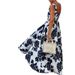 Women's Clothing Fashion Temperament Printed Midi-length Half-length Top and Skirt Two-piece Set_ecoleips.com