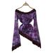 Elegant Women's Summer Tops Rose Print Lace Trim Mesh Overlays Stylish Collection_ecoleips.com