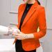 Women's Clothing Small Suit Red Multi Color Versatile Trend_ecoleips.com