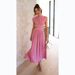 Summer Stand Collar Long Dress For Women American Sweet Fashion Street Style Solid Color Waist Revealing New Style_ecoleips.com