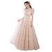 Women's Long Evening Gown Elegant Light Luxury Niche Design Perfect For Birthday Hosts And Runway Shows_ecoleips.com