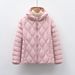 New 90 Fleece Women's Clothing Autumn And Winter New Light And Thin Down Jacket Wavy Pattern Women's Hooded Jacket_ecoleips.com
