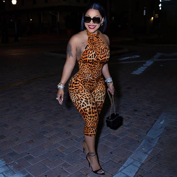 Women's Clothing Women's Sexy Stylish Unique Leopard Print Bodycon Backless Jumpsuit Hot Selling Clothing For Formal & Casual For Women_ecoleips.com