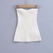 Aria Basics Aria Basics FS545-25 Early Spring New European And American INS Blogger Style Pure Desire High Elastic Slim Fit Knitted Tube Top_ecoleips.com