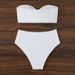 Cross-border Swimwear, European And American Summer Women's Bikini, Strapless High-waisted Sexy Swimsuit DL432_ecoleips.com