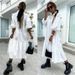 Women's Clothing Spring And Summer Shirt Dress Lapel Large Size Loose Swing Long Skirt_ecoleips.com