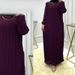 Muslim Dress Women Elegant High-Neck Maxi Dress With Belt – Modest Loose Fit Dress For Women (Navy, Green, Burgundy, Nude & Black, S-2xl)_ecoleips.com