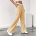 Women's Clothing Summer Striped Trousers Casual Loose Wide Leg Pants Versatile Street Style_ecoleips.com
