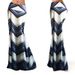 Women's High Waist Stretchy Pencil Skirt, Floral Print Long Bodycon Dress, Comfortable Polyester Spandex Slim Fit Midi Skirt For Women_ecoleips.com