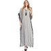 Middle Eastern Robe Muslim Long Islamic Clothing One-Piece Women's Dress Cross-Border Hot Sale_ecoleips.com