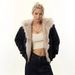 Seat Mountain Carving Fleece Jacket Autumn And Winter Tooling Jacket Cotton Clothes_ecoleips.com