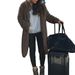 Double-Faced Fleece Coat – Oversized Longline Trench Coat For Women | Reversible Collar | Pure Color | S-3XL_ecoleips.com