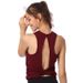 Women's Clothing New Sports Vest Women Running Fitness Top Beautiful Back Training Yoga Vest No Chest Pad_ecoleips.com