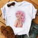 Wish Cross-border Women's Clothing European And American Spring/summer Floral Girls' Short-sleeve T-shirt For Women_ecoleips.com