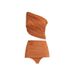 Women's Clothing Women's Three-Piece Swimsuit Bikini Strapless High-Waist Triangle Panties Skirt Set Swimming Water Sports Polyester Fabric_ecoleips.com