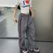 Women's Clothing New Casual Pants Men Women's Same Style Straight Pants Loose Wide Leg Pants Autumn Trousers Drape Mopping Pants_ecoleips.com