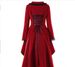 Women's Clothing Autumn new retro mid length windbreaker Gothic style jacket large size women's clothing_ecoleips.com