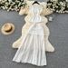 Women's Clothing Summer Fashion Set For Women Elegant Knitted Vest Top And Sheer Skirt Style Clothing Trendy Outfit_ecoleips.com