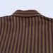 Elegant Satin Stripe Women's Shirt & Pants Set - Comfortable Polyester Office Wear, Spring Collection (XS/S/M/L)_ecoleips.com
