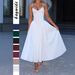 Diyun European And American Elegant High-end Strap Solid Color Long Dress Women's Clothing 2025 Autumn/Winter_ecoleips.com
