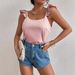In Stock-52778 # Cross-border Foreign Trade Women's Clothing European And American INS Simple Strapless_ecoleips.com